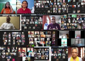 Art of Living online sessions to Health Workers