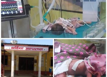 बर्दिया अस्पतालमा १२ सय ग्रामको बच्चा एक महिनाको उपचारपछि डिस्चार्ज
