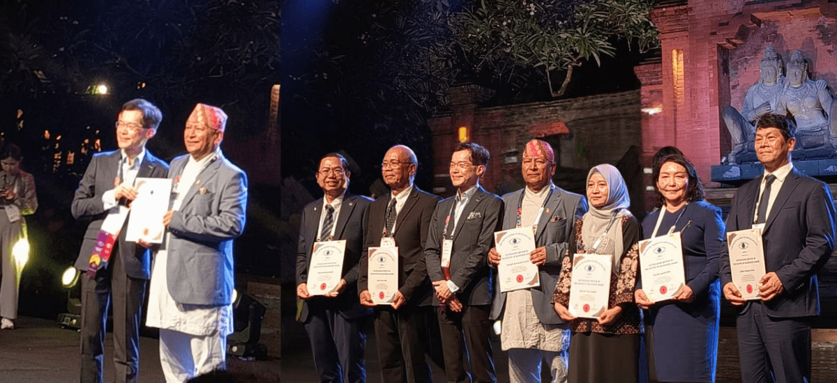 Bharat Sir Award - नेपाल नेत्रज्योति संघका महासचिव चन्दलाई अन्तराष्ट्रिय अवार्ड नेपाल नेत्रज्योति संघका महासचिव चन्दलाई अन्तराष्ट्रिय अवार्ड