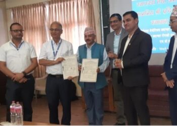 बीपी क्यान्सर अस्पताल र पोखरा स्वास्थ्य प्रतिष्ठानबीच क्यान्सर उपचार सम्बन्धी सम्झौता