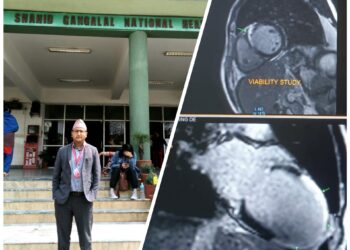 नेपालको कार्डियाक एम.आर.आई. मा सानदार शतकीय पारी!!