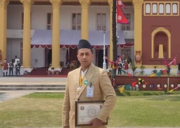 बर्दिया अस्पतालका मेसु डा. पाण्डे प्रवल जनसेवा श्री पदकबाट विभूषित