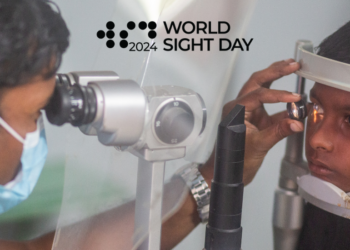 विश्व दृष्टि दिवसमा नेत्रज्योति संघले बालबालिकाको निःशुल्क आँखा परिक्षण गर्ने