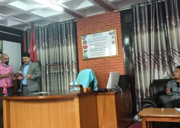 स्वास्थ्य राज्यमन्त्रीसँग दन्त मन्जन र ब्रसको गुणस्तर अनुगमनको माग