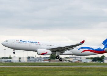 Nepal Airlines flight