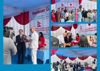 क्यान्सर केयर फाउन्डेसनलाई म्यामोग्राफी मेसिन जडान आयोजना हस्तान्तरण