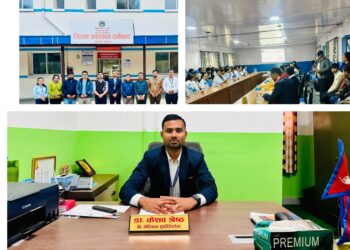 युवा डाक्टर केशवको नेतृत्वमा जिल्ला अस्पताल रामेछाप न्युनतम सेवा मापदण्डमा देशभरमै तेस्रो