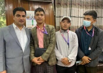 विद्यार्थीका लागि स्वास्थ्य बीमा कार्यक्रम सञ्चालन गर्न स्वास्थ्य मन्त्री पौडेलसँग माग