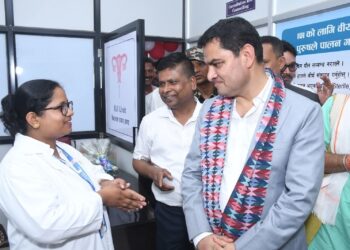 नारायणी अस्पतालमा स्वास्थ्यमन्त्रीद्वारा बाँझोपन तथा स्तन क्यान्सर परीक्षण सेवा शुरु