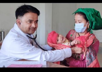 डुडेठाटि धादिङ्गमा नि:शुल्क स्वास्थ्य शिविर हुँदै