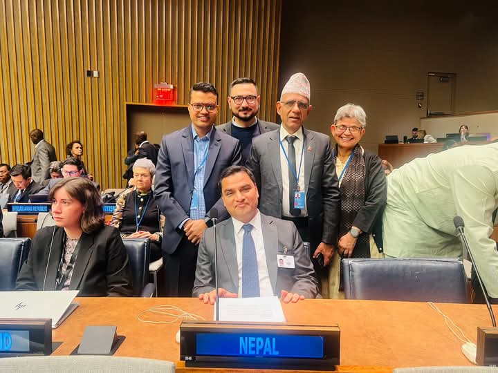 mantri paudel neuwork - नेपालको स्वास्थ्य सेवा सुधारमा सघाउन अन्तर्राष्ट्रिय सँग मन्त्री पौडेलको आग्रह नेपालको स्वास्थ्य सेवा सुधारमा सघाउन अन्तर्राष्ट्रिय सँग मन्त्री पौडेलको आग्रह