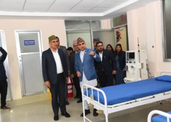 नेपाल नेशनल अस्पतालमा डायलाइसिस सेवा सुरु