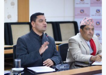शिशु जन्मनासाथ श्रवणशक्तिको परीक्षण र उपचार अनिवार्य गर्ने स्वास्थ्य मन्त्री पौडेलको निर्णय