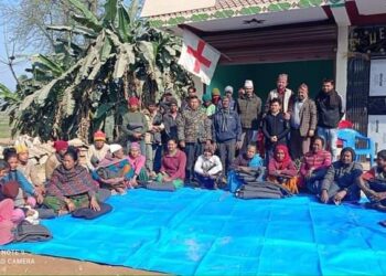 रेडक्रसद्वारा ४३ विपन्न परिवारलाई कम्बल वितरण #Redcross