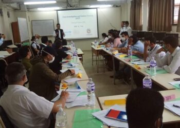 राष्ट्रिय स्वास्थ्य तालिम केन्द्रद्वारा कोभिड १९ सम्बन्धि CICT बारे प्रशिक्षक प्रशिक्षण तालीम