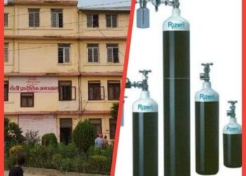 ह्युमानिटी फाउन्डेसन द्वारा सेती अस्पताललाई ९८ थान अक्सिजन सिलिन्डर सहयोग